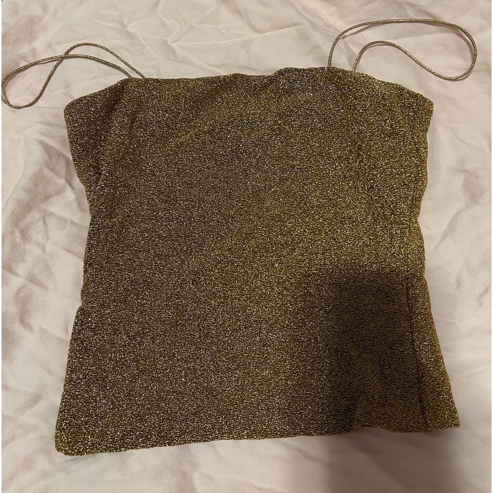 Gold Adika Top• Worn once• size XS